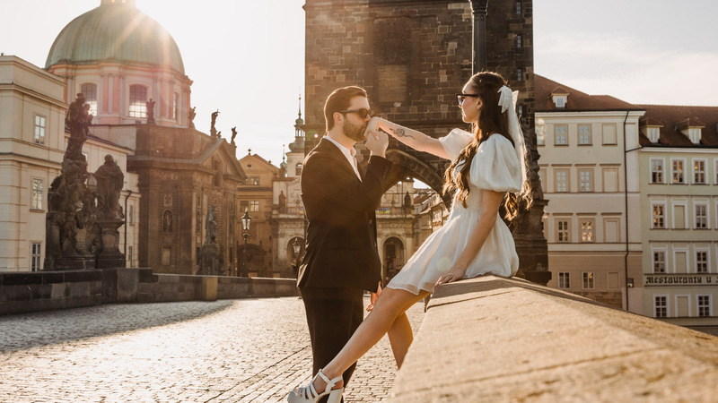 Magical Wedding Photoshoot in Prague