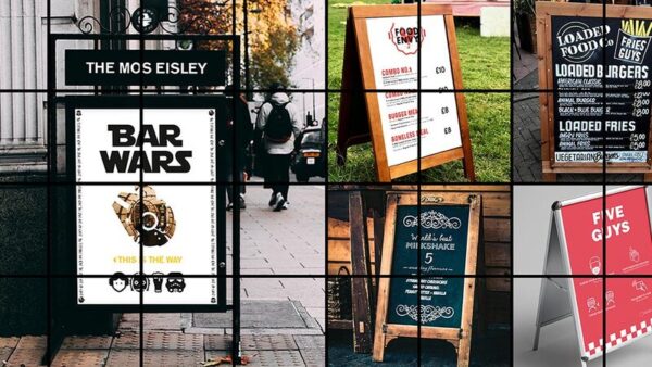 Curb Appeal Creations: Custom A Boards & Pavement Signs for Restaurant Success